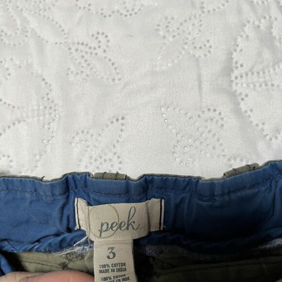 Peek Camo Print Cargo Shorts Size 3 - Picture 3 of 5